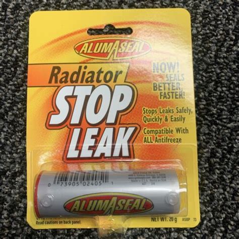 AlumAseal ASBPI12 Radiator Stop Leak Powder Blister Card